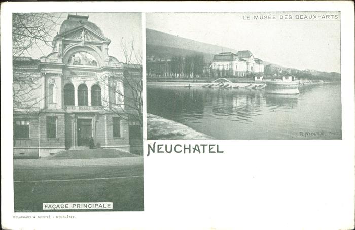 11357339 Neuchatel NE Facade Principale Le Musee des Beaux Arts Neuchatel