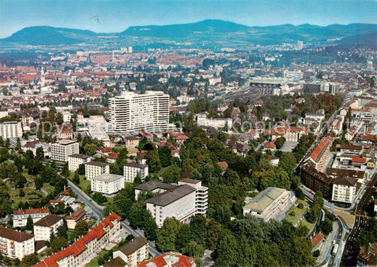 13857086 Bern BE Photo aérienne avec Inselspital A. Seiler-Haus et CL Lory-Haus