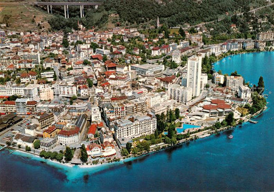 13857098 Montreux VD Quartier du casino Tour d Ivoire Hôtel Eden Quais Lac Léma