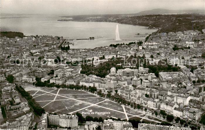 13861573 Genève GE Vue Générale aérienne Lac Léman Genève GE