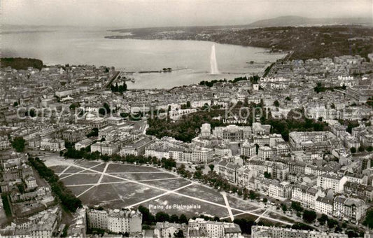 13861573 Genève GE Vue Générale aérienne Lac Léman Genève GE