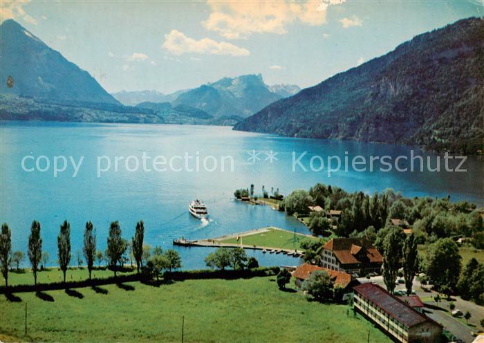 13861842 Neuhaus Thunersee Beach Hôtel Motel Restaurant Neuhaus Thunersee