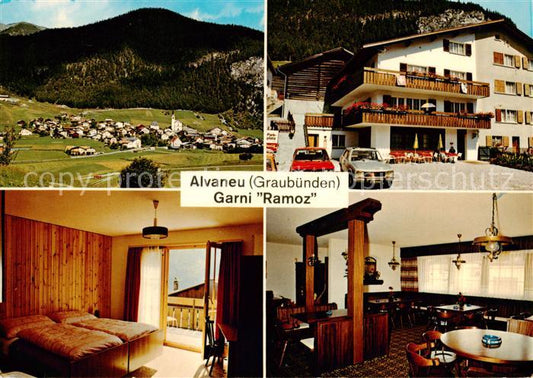 13862610 Alvaneu Dorf GR Gasthaus Ramoz Restaurant Fremdenzimmer Panorama