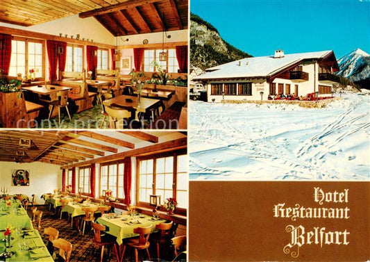 13862616 Alvaneu Dorf GR Hotel Restauant Belfort Winterlandschaft