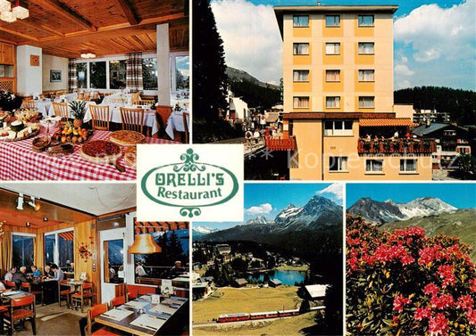 13863260 Arosa GR Hôtel Restaurant Orelli Alpenflora Panorama Lac Alpes Arosa GR