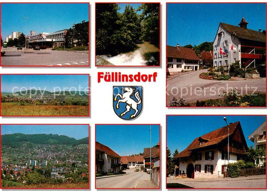 13864126 Fuellinsdorf Orts und Teilansichten Panorama Fuellinsdorf