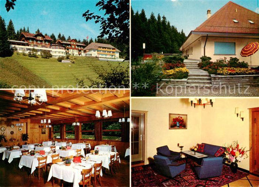 13864589 Emmenmatt Hotel Kurhaus Moosegg Park Speiseraum Aufenthaltsraum Emmenma