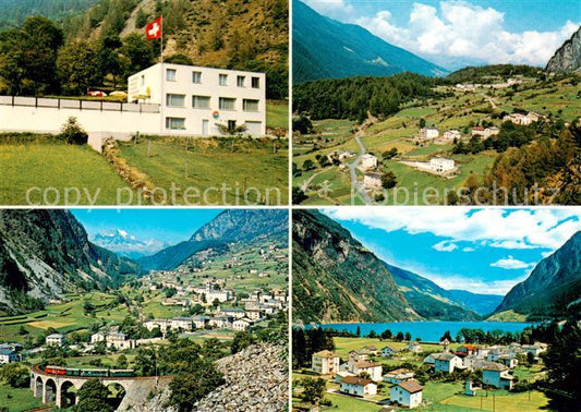 13865488 Brusio TI Pensione Miravalle Panorama Contrade di sopra Lago di Poschia