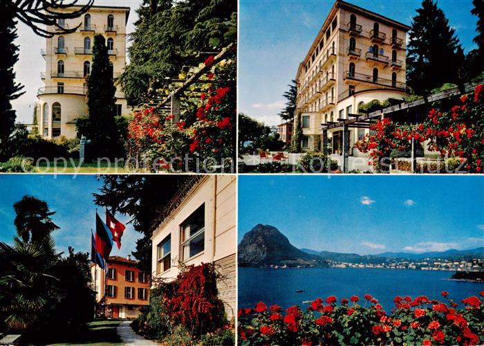 13865730 Ruvigliana TI Clinica Monte Bre Krankenheim der Stadt Zuerich Panorama