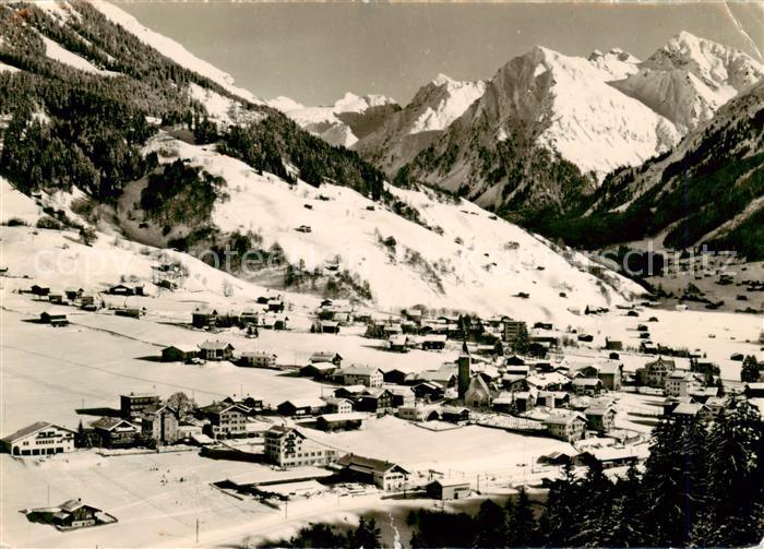 13867337 Klosters GR mit Silvrettagruppe Klosters GR