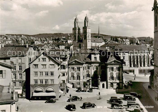 13867600 Zuerich ZH Muensterhof Meise Grossmuenster Zuerich ZH