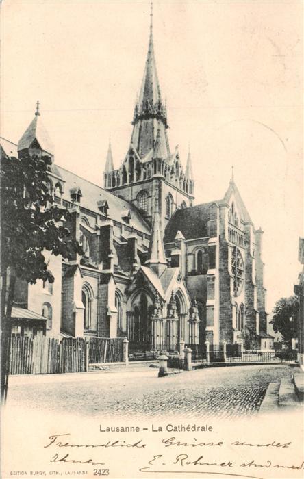 13879103 Lausanne VD La Cathédrale Lausanne VD