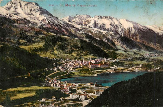 13879114 St Moritz GR Panorama St Moritz GR