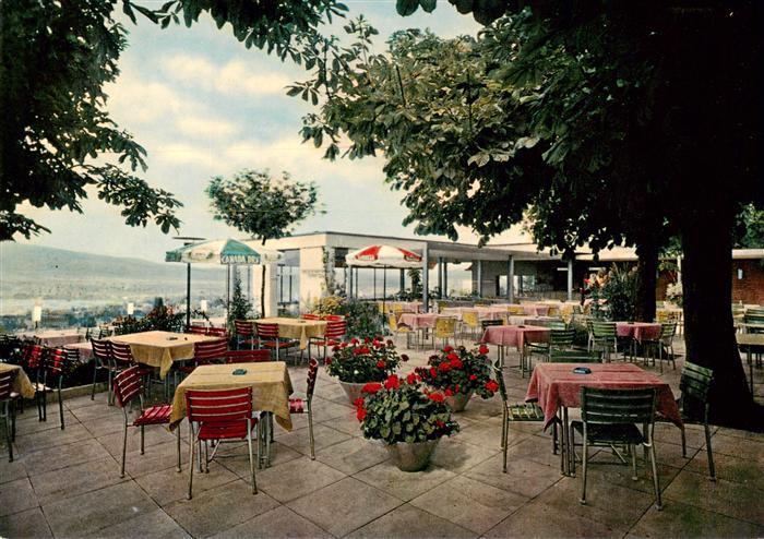 13879940 Zuerich ZH Sonnenberg ob Klusplatz Gartenterrasse mit Pavillon Zuerich