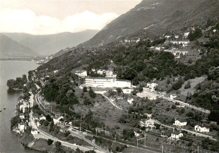 13881006 San Nazzaro Lago Maggiore avec la Casa di Cura 5 Fonti photo aérienne p