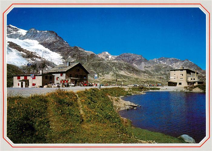 13882043 Bernina GR Ospizio avec le Lago della Crocetta et le Pizzo Cambrena Berni