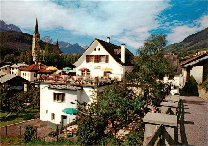 13882083 Bad Scuol Cafe Conrad Kirche Bad Scuol