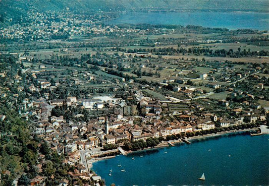 13882227 Ascona Lago Maggiore TI Fliegeraufnahme