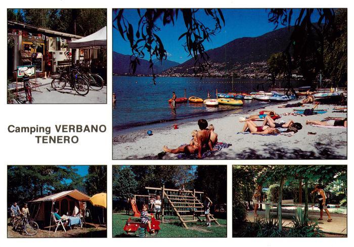 13882830 Tenero Lago Maggiore TI Camping Verbano Aire de jeux pour enfants Tennis de table St