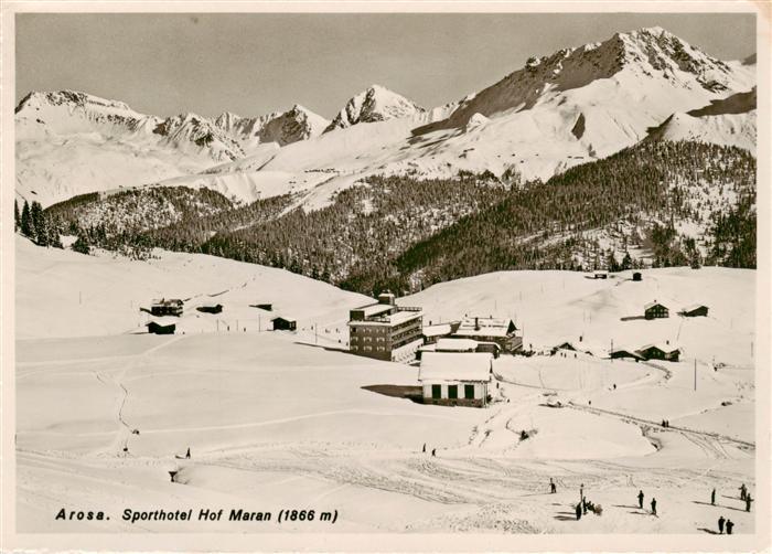 13883713 Arosa GR Sporthotel Hof Maran Panorama Arosa GR