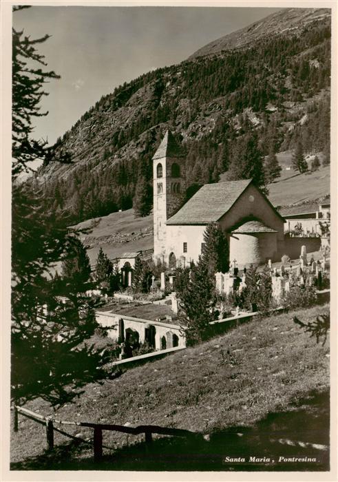 13883742 Pontresina Santa Maria Kirche Pontresina