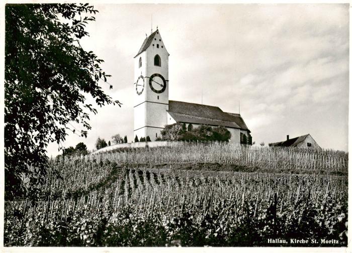 13883769 Hallau SH Kirche St. Moritz