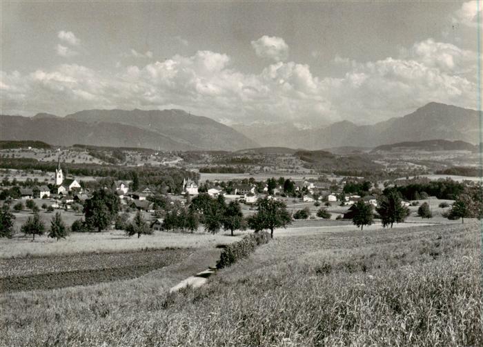 13884382 Sins AG Panorama mit Alpen