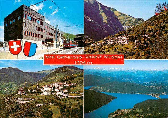 13884681 Muggio TI Monte Generoso Ferrovia Bahn Ristorante Monte Generoso Vetta