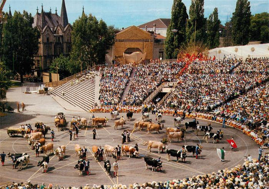 13885580 Vevey VD Fête des Vignerons Vevey 1977 Mise en scène Charles Apotheloz