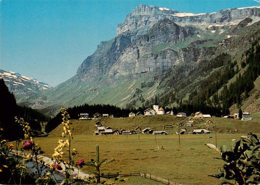 13886331 Urnerboden UR sur la Klausenstrasse Panorama Feldpost