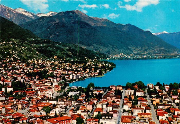 13886576 Locarno Lago Maggiore TI Fliegeraufnahme