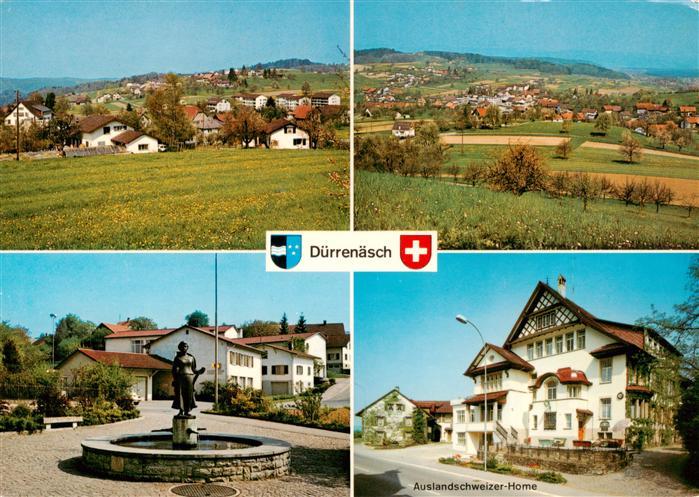 13887160 Duerrenaesch Panorama Dorfbrunnen Auslandschweizer Home Duerrenaesch