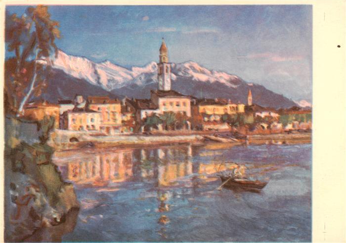 13887162 Carte d'artiste Ascona Lago Maggiore TI