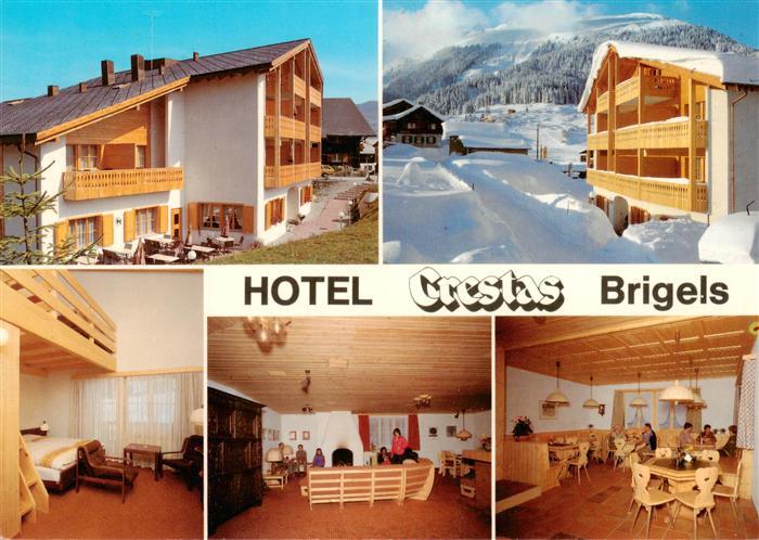 13887424 Brigels GR Hotel Crestas Gastraeume Zimmer