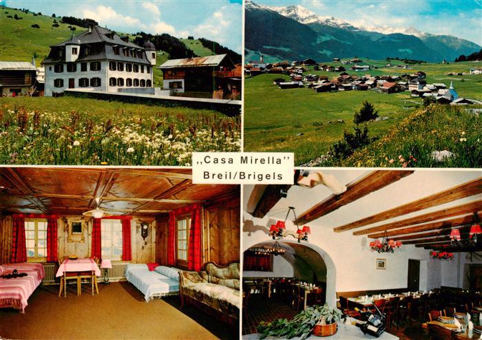 13887427 Brigels GR Casa Mirella Panorama Gastraum Zimmer