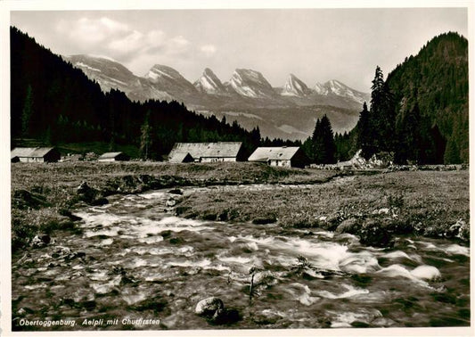 13888791 Obertoggenburg Aelpli mit Churfirsten Obertoggenburg