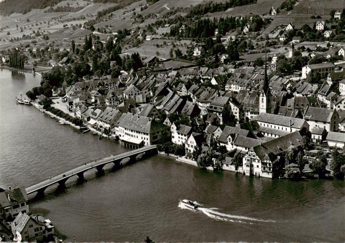 13888550 Stein Rhein SH Photo aérienne avec le monastère St Georgen