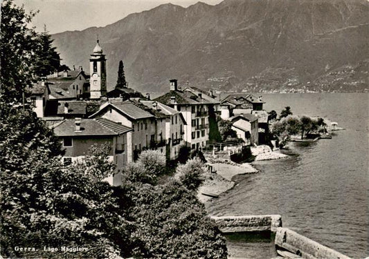 13888572 Gerra Verzasca TI Panorama Lago Maggiore