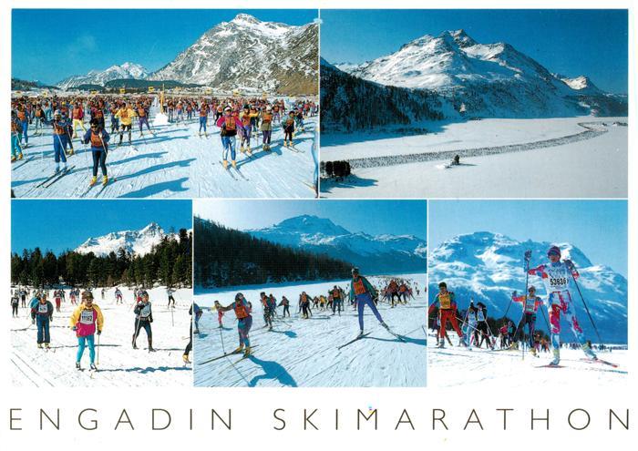 13889398 Engadin GR Engadin Skimarathon Teilansichten Engadin GR