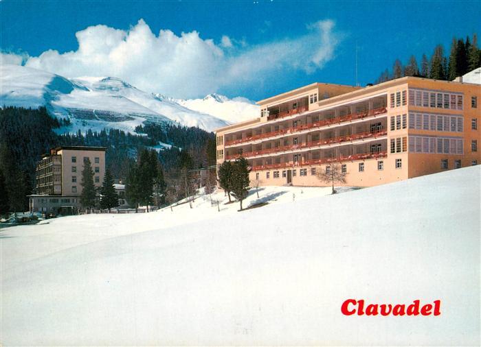 13889404 Clavadel Davos GR Zuercher Hochgebirgsklinik