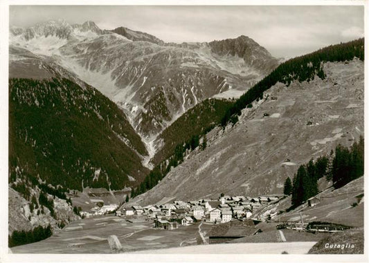 13889405 Curaglia GR Gasthaus Pension Post Curaglia Fliegeraufnahme