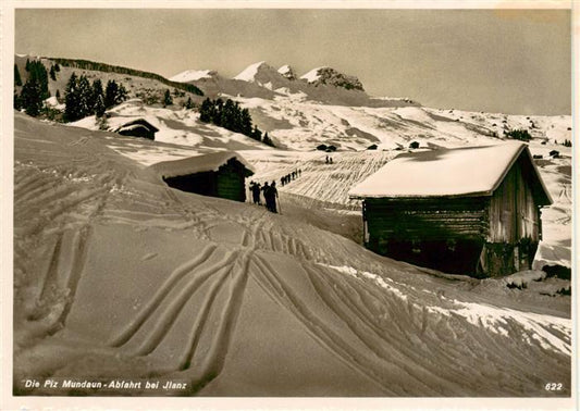 13889434 Piz Mundaun Départ à Ilanz Piz Mundaun