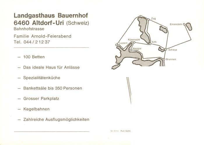 13892305 Altdorf  UR Landgasthaus Bauernhof Tagungssaal Gastraum Gaestezimmer