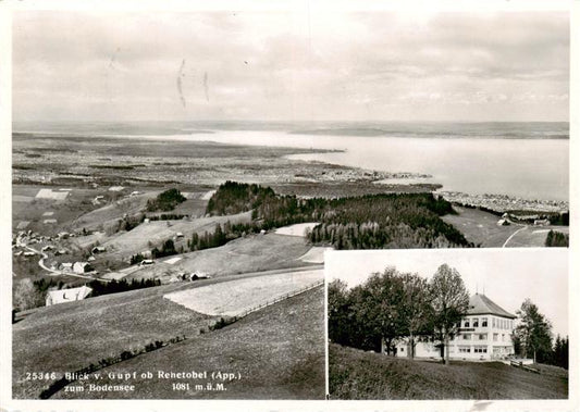 13894502 Rehetobel Blick vom Gupf zum Bodensee Gasthaus zum Gupf Rehetobel