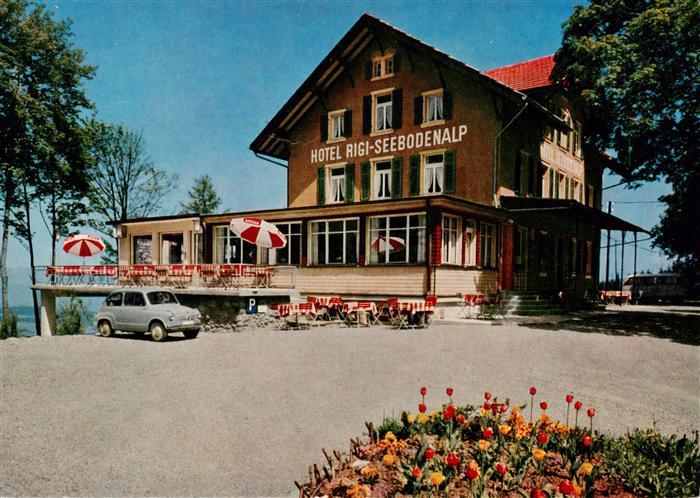 13896174 Kuessnacht Vierwaldstaettersee Hotel Rigi Seebodenalp Bergstation Lufts