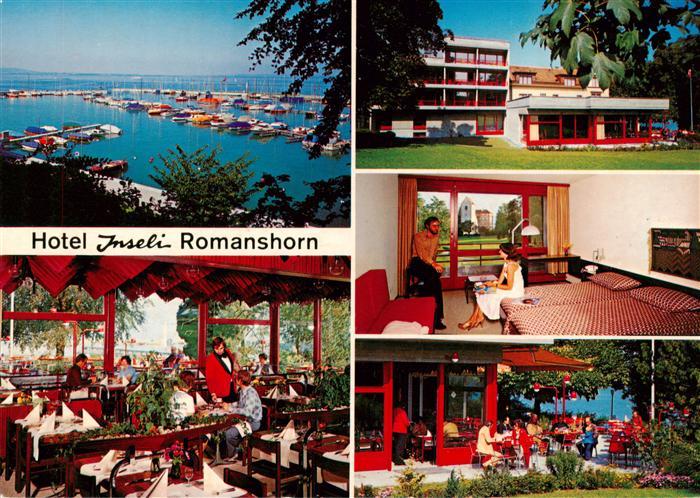 13896606 Romanshorn TG Hôtel Restaurant Inseli Port Lac de Constance Romanshorn TG