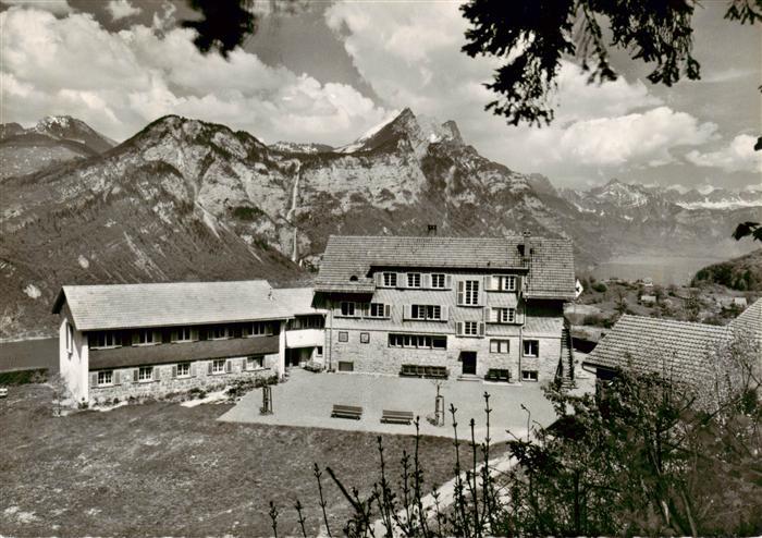 13896621 Filzbach GL Ferienheim vom Blauen Kreuz Zuerich Alpenpanorama