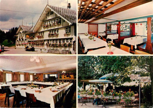 13896955 St Peterzell Gasthaus zum Freudenberg Gastraeume Terrasse St Peterzell