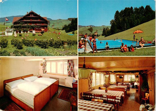 13896957 Baechli-Hemberg SG Pension Frohheim Zimmer Gastraum Schwimmbad