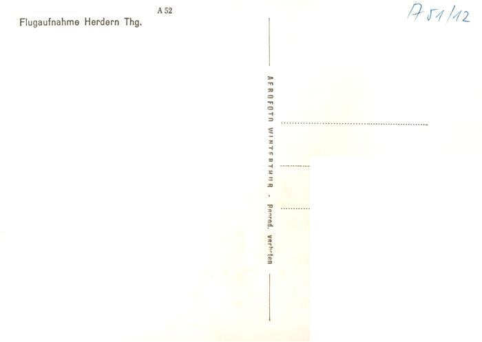 13897036 Herdern Steckborn Fliegeraufnahme Herdern Steckborn